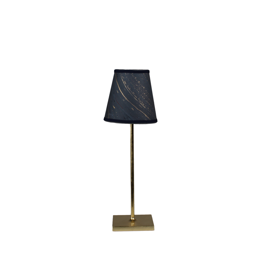 Small Marble Shade Cover in Sapphire