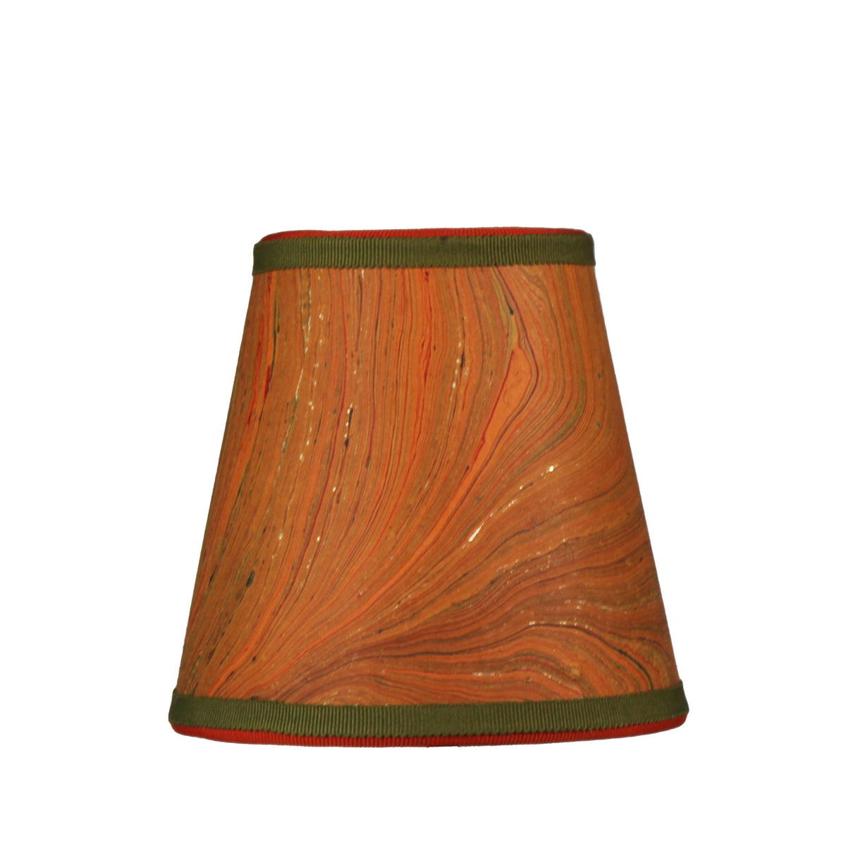 Small Marble Shade Cover in Orange