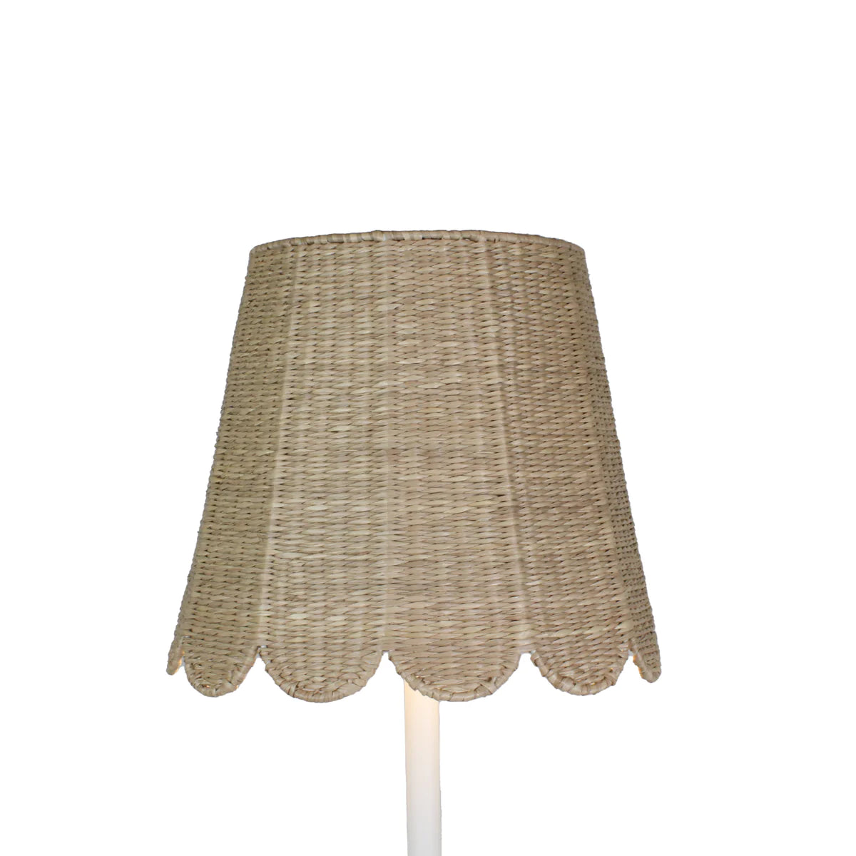 Maison Maison Design Scalloped Seagrass Lampshade