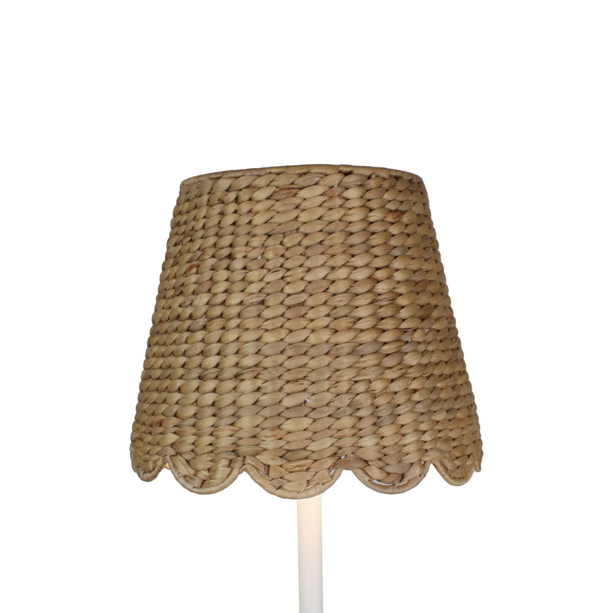 Maison Maison Design x Zafferano Scalloped Water Hyacinth Lampshade - Thumbnail 2
