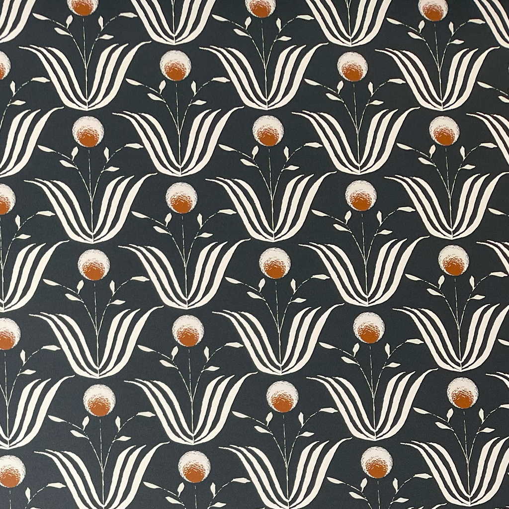 Mitchell Black Spring Bloom Collection in Soot Black