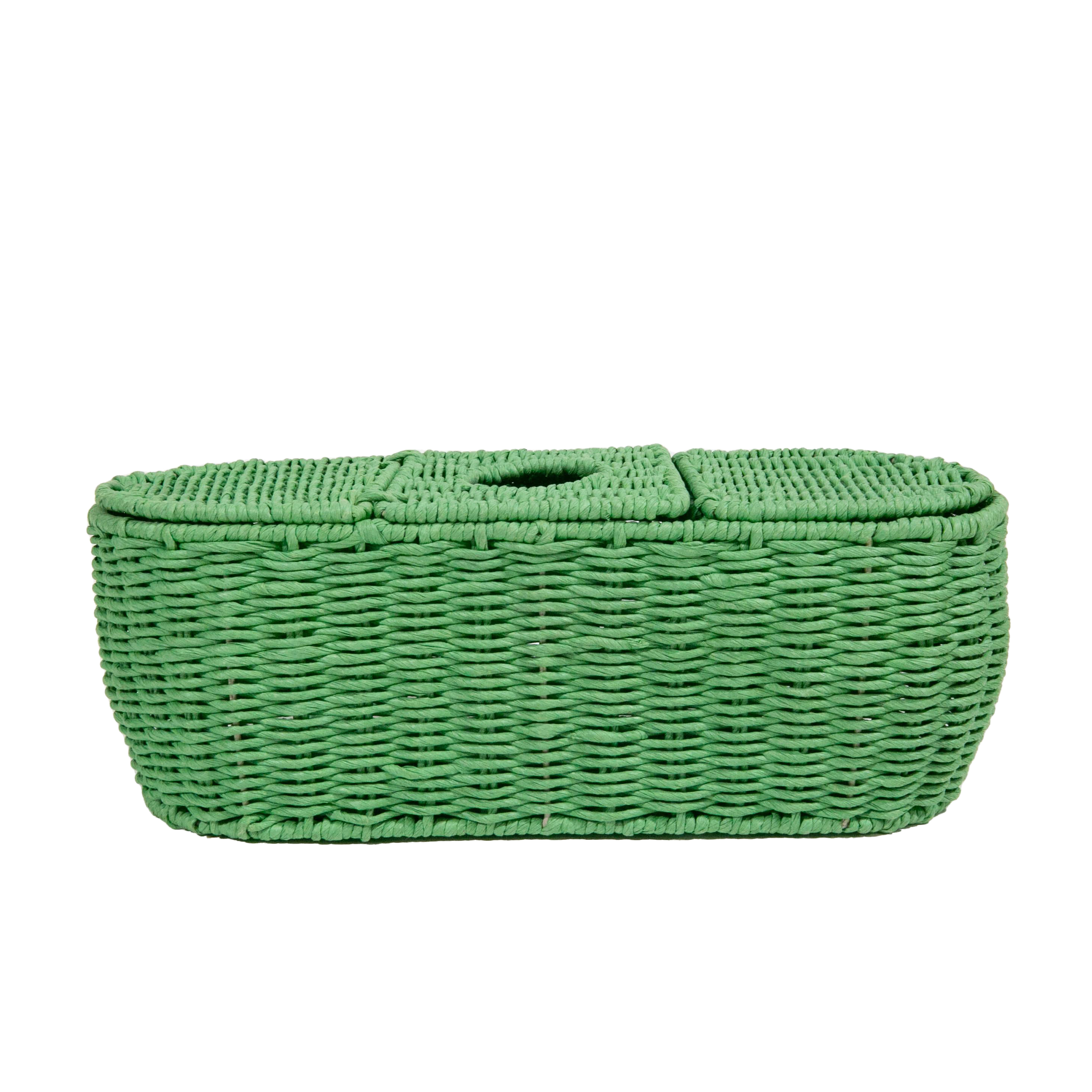 3-Part Tissue Basket in Twisted Rope