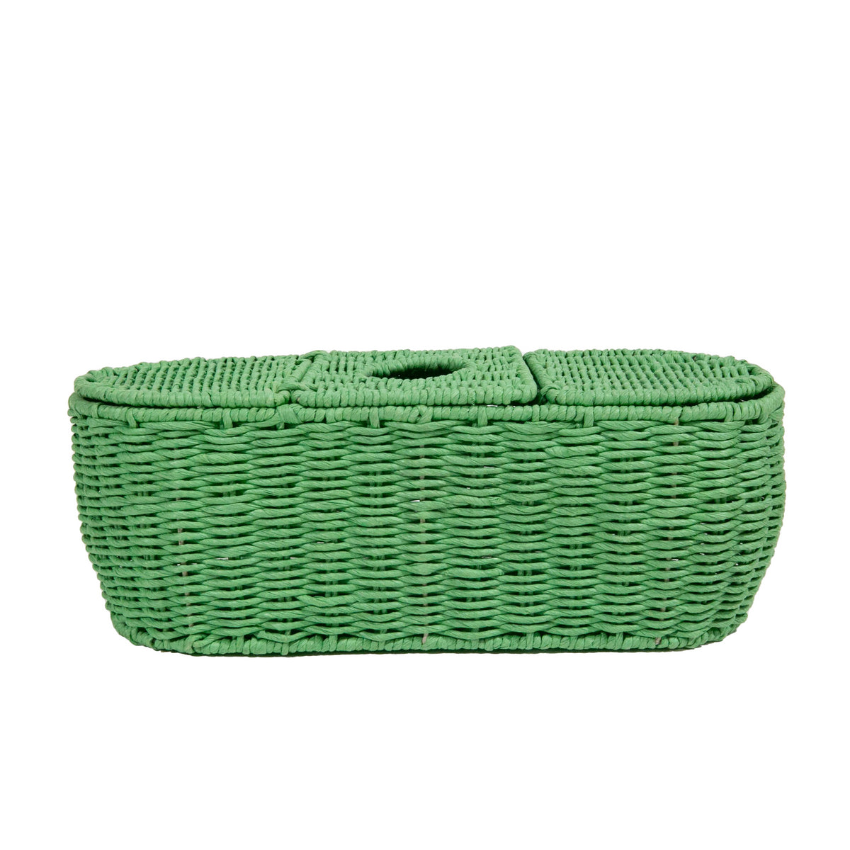3-Part Tissue Basket in Twisted Rope