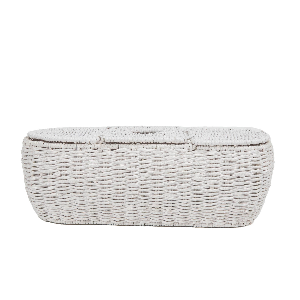 3-Part Tissue Basket in Twisted Rope