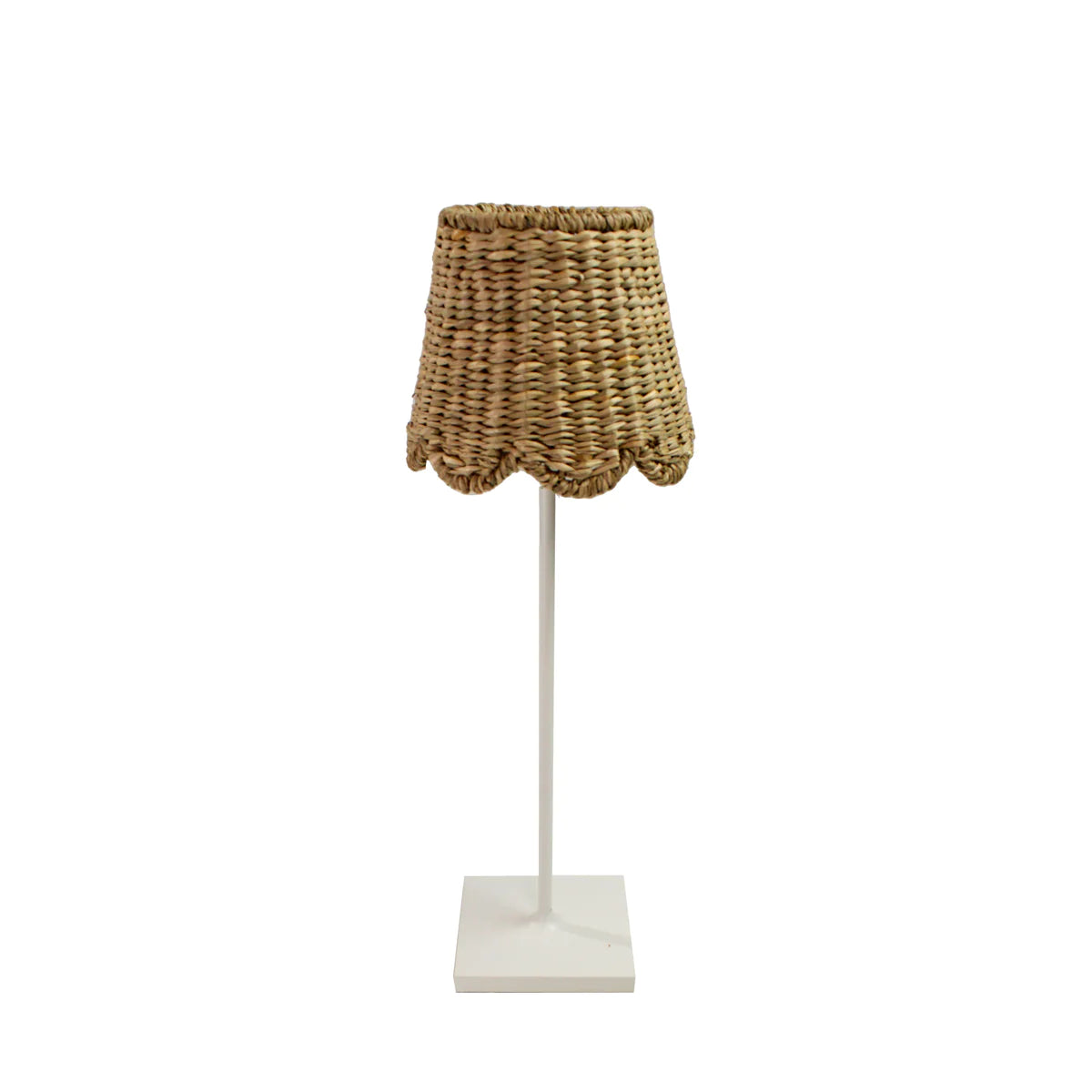 Maison Maison Design Scalloped Seagrass Lampshade