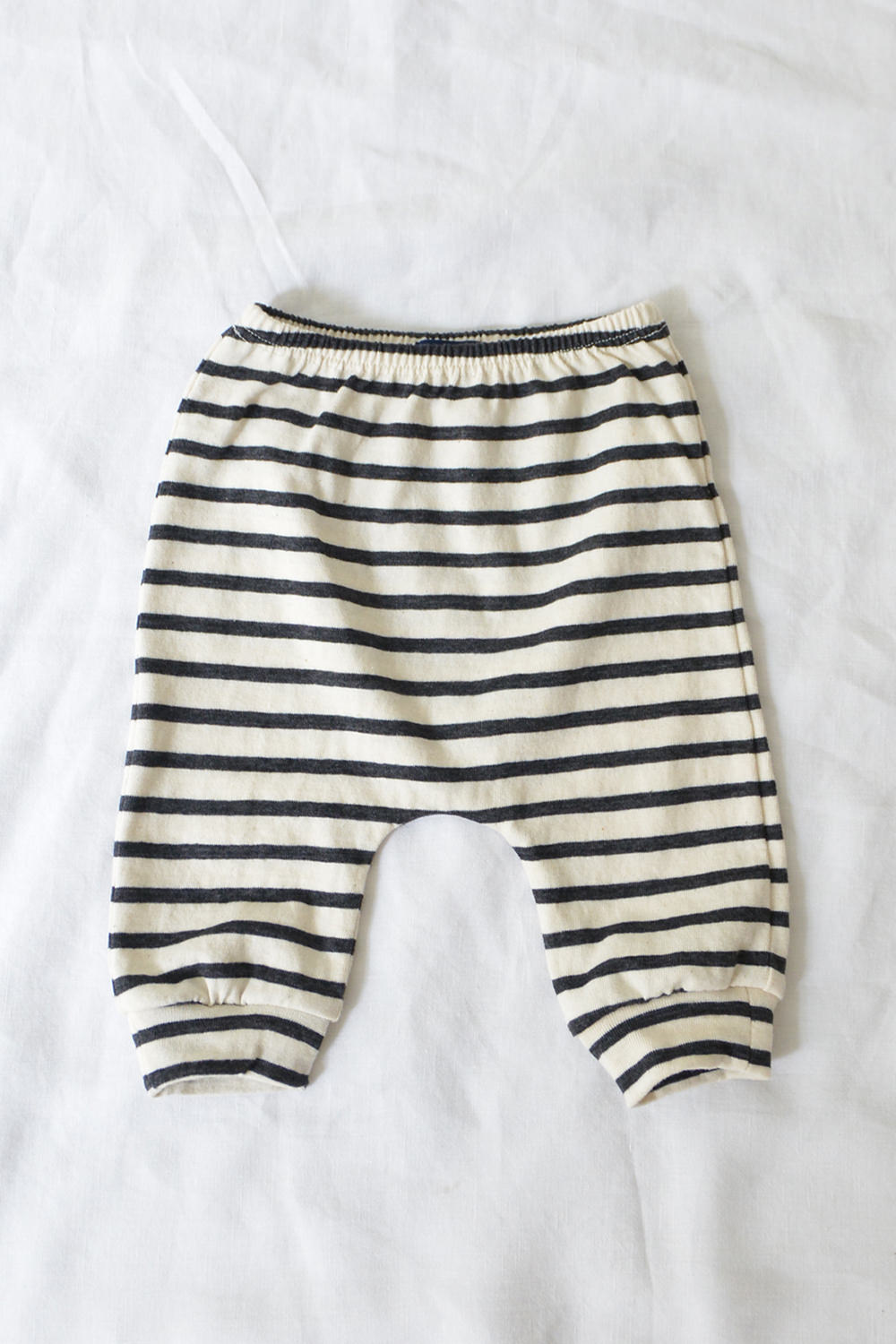 Baby Pants Blake – Charcoal Stripe