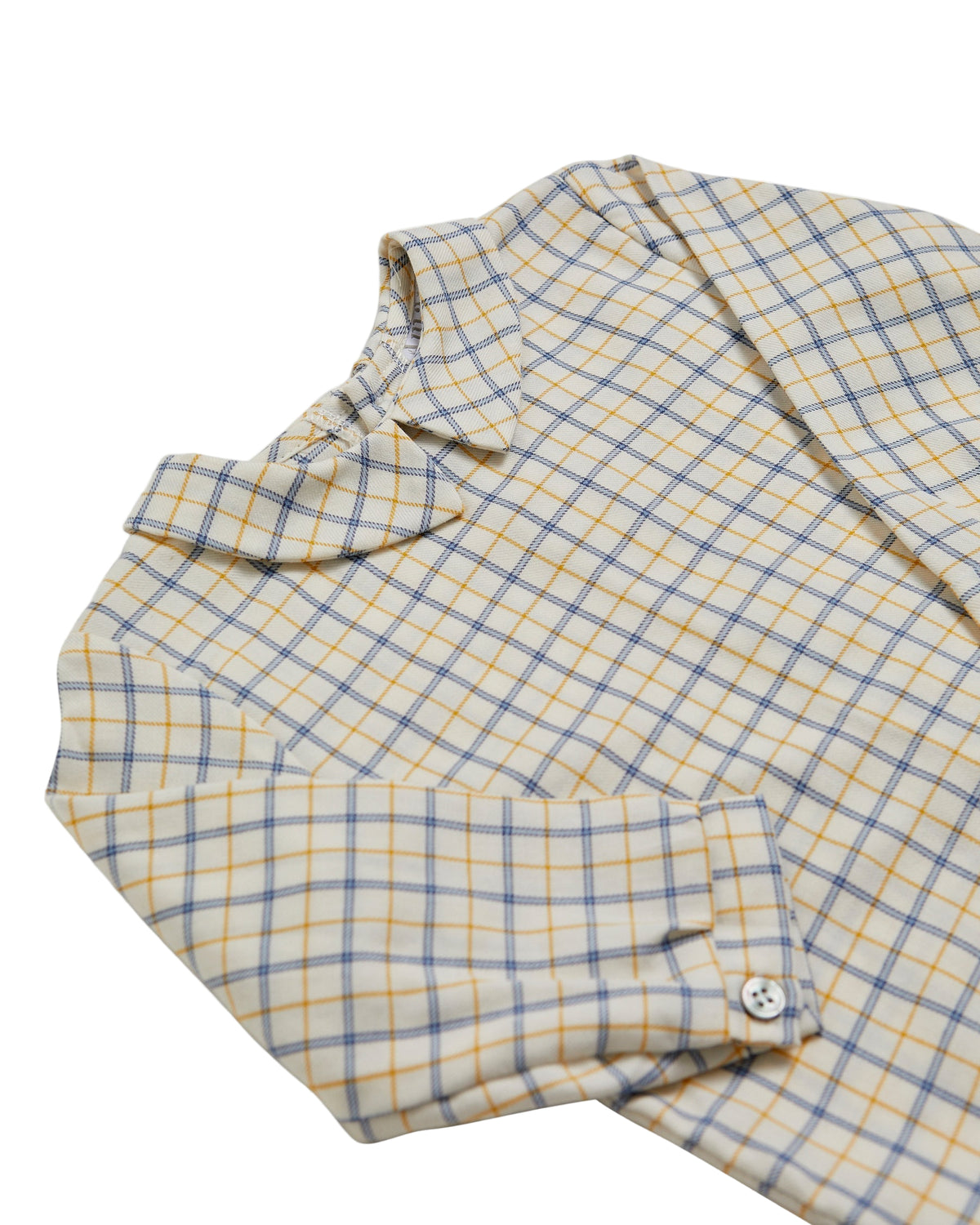 Mallard Shirt in Blue/Yellow Check
