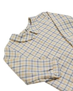 Mallard Shirt in Blue/Yellow Check