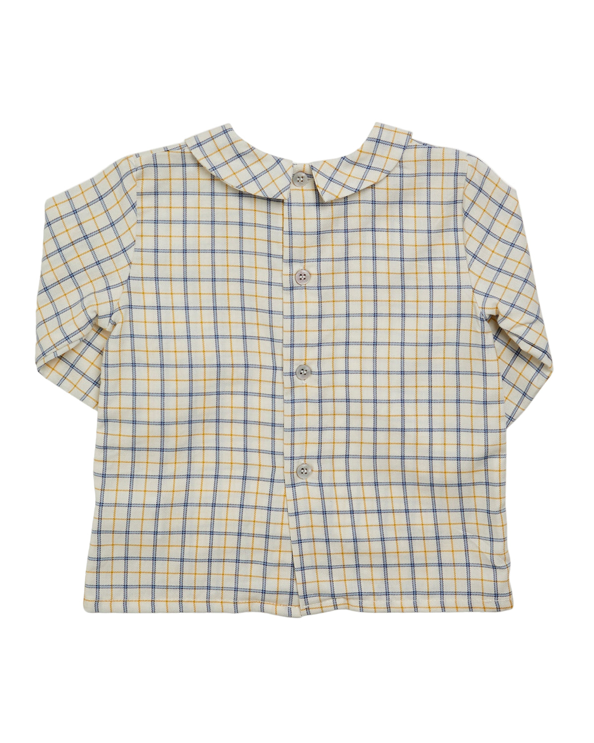 Mallard Shirt in Blue/Yellow Check