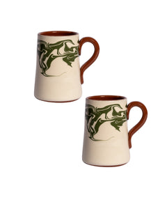 Marbre Mug, Set of 2