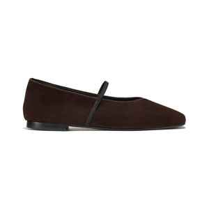 The Phoebe in Espresso Suede