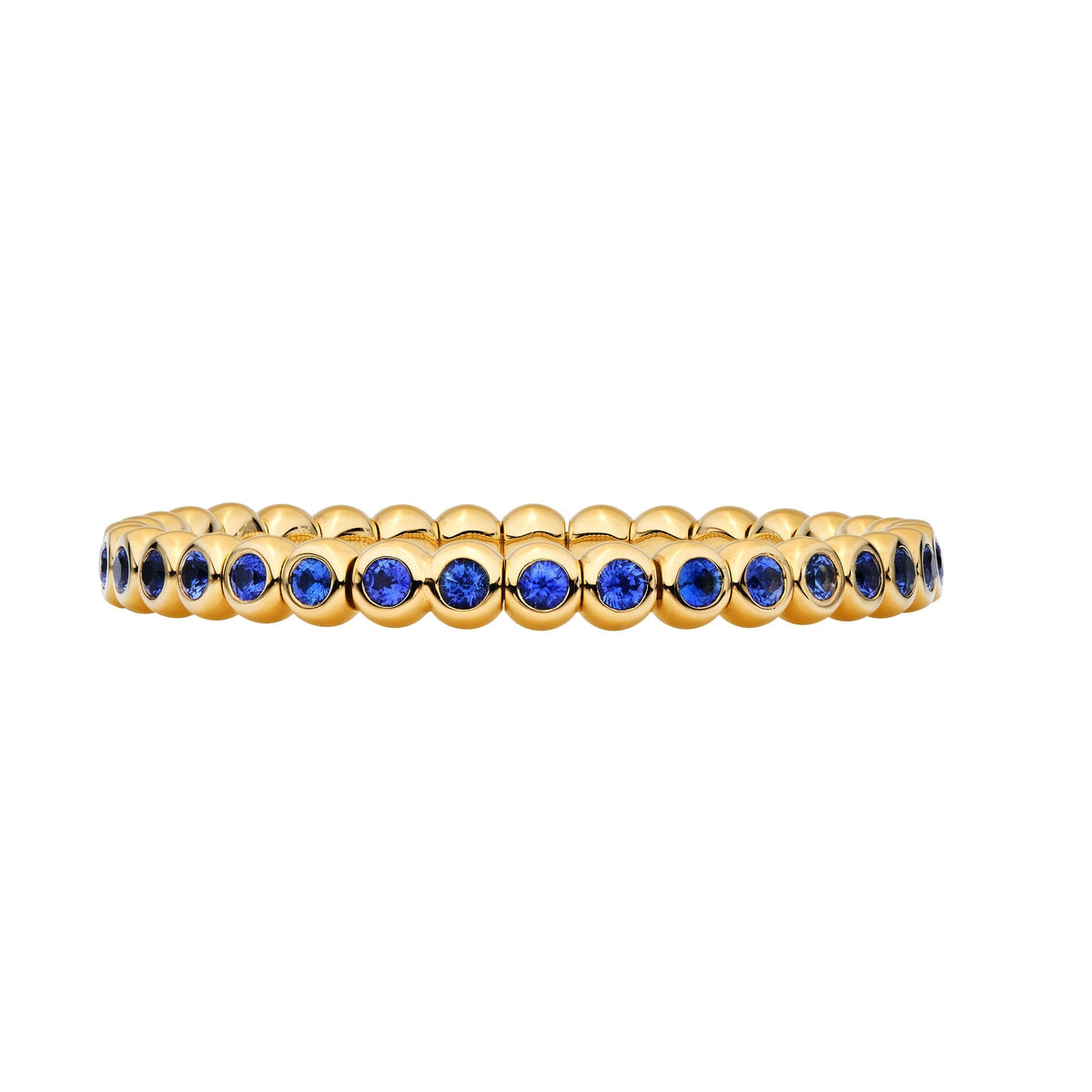 Marguerite Blue Sapphire Bracelet - Jewelry - RUCHI New York