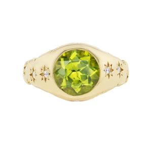Disco Ring Peridot