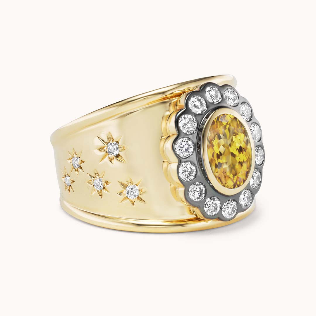Lexi Cigar Band Citrine