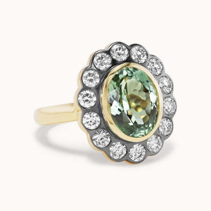 Alix Ring Green Tourmaline