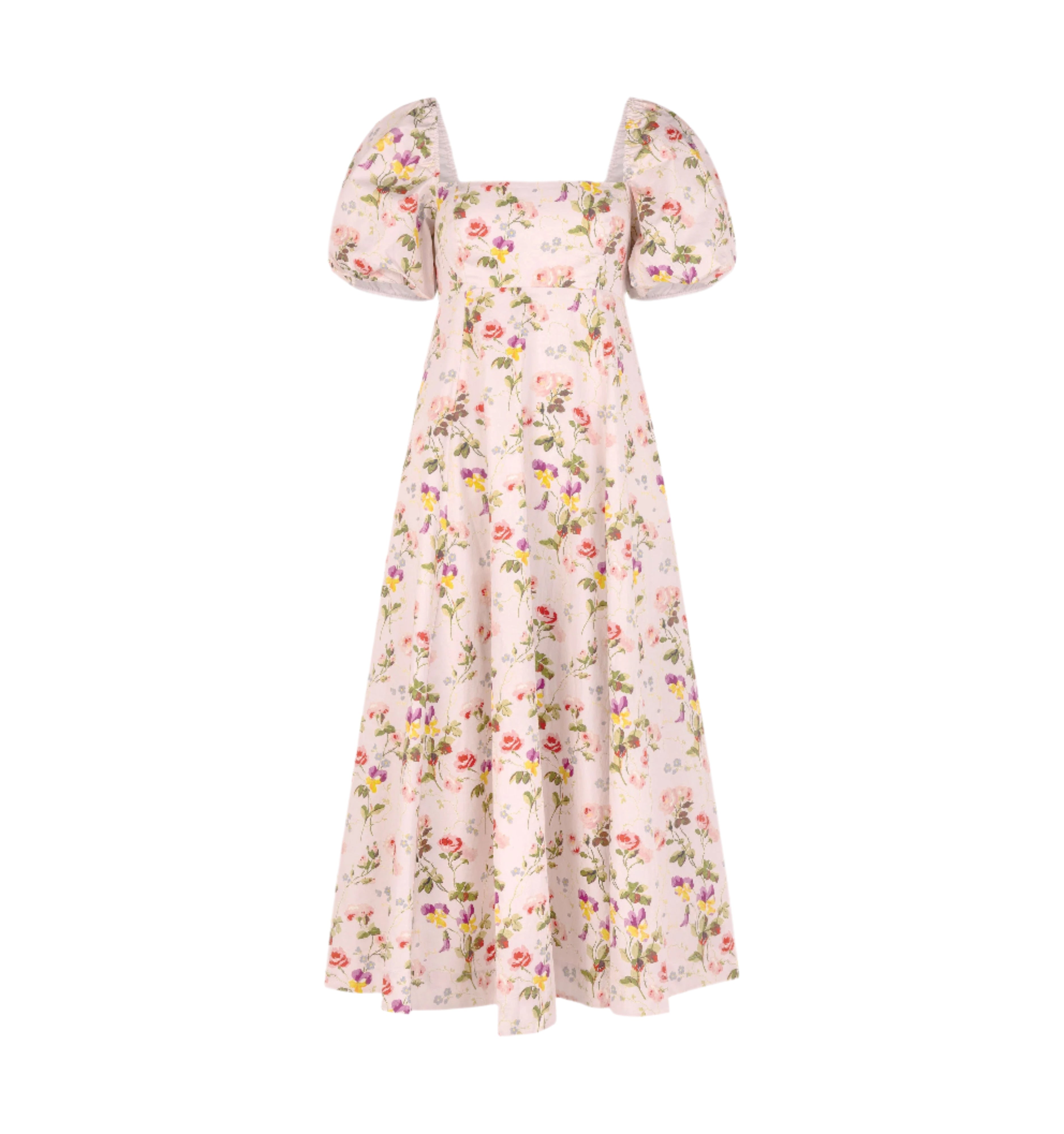 The Matilda Dress in Pink Bluebonnet