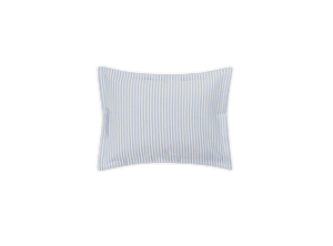 Matteo Sham in Azure, Boudoir 12" W x 16" L, plus 1" flange