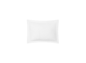Matteo Sham in White, Boudoir 12" W x 16" L, plus 1" flange