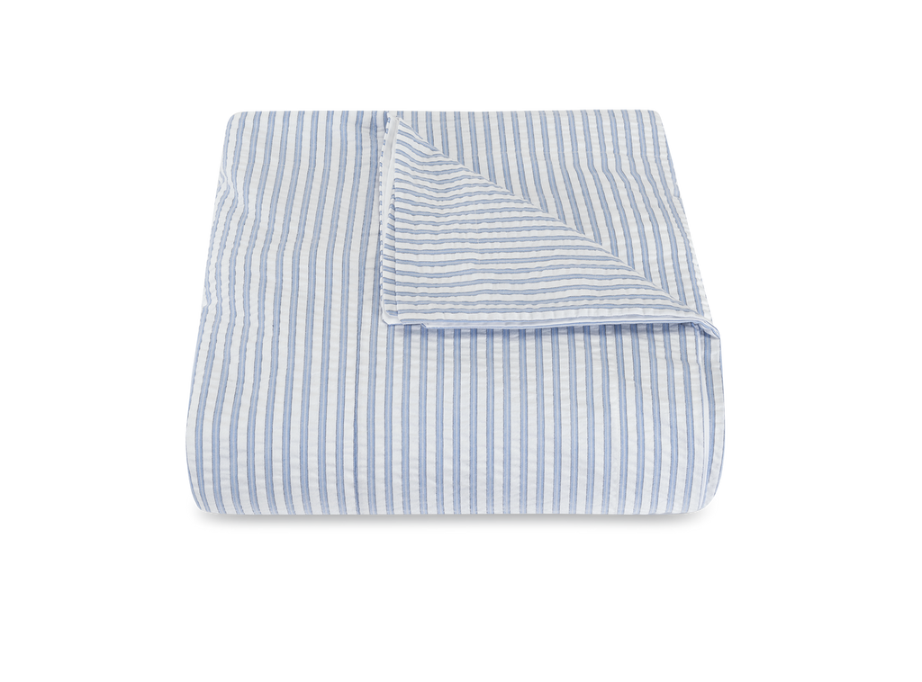 Matteo Duvet Cover in Azure