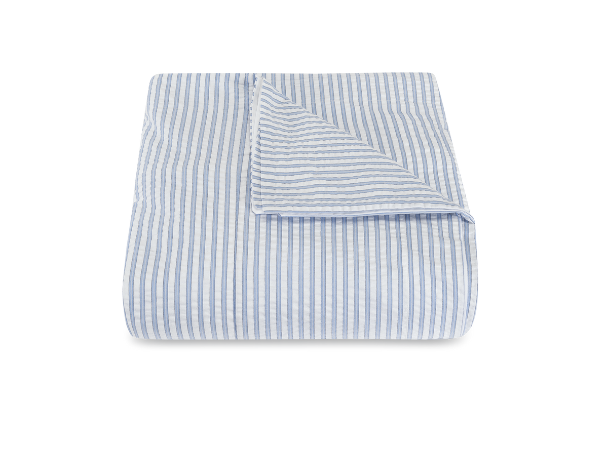 Matteo Duvet Cover in Azure