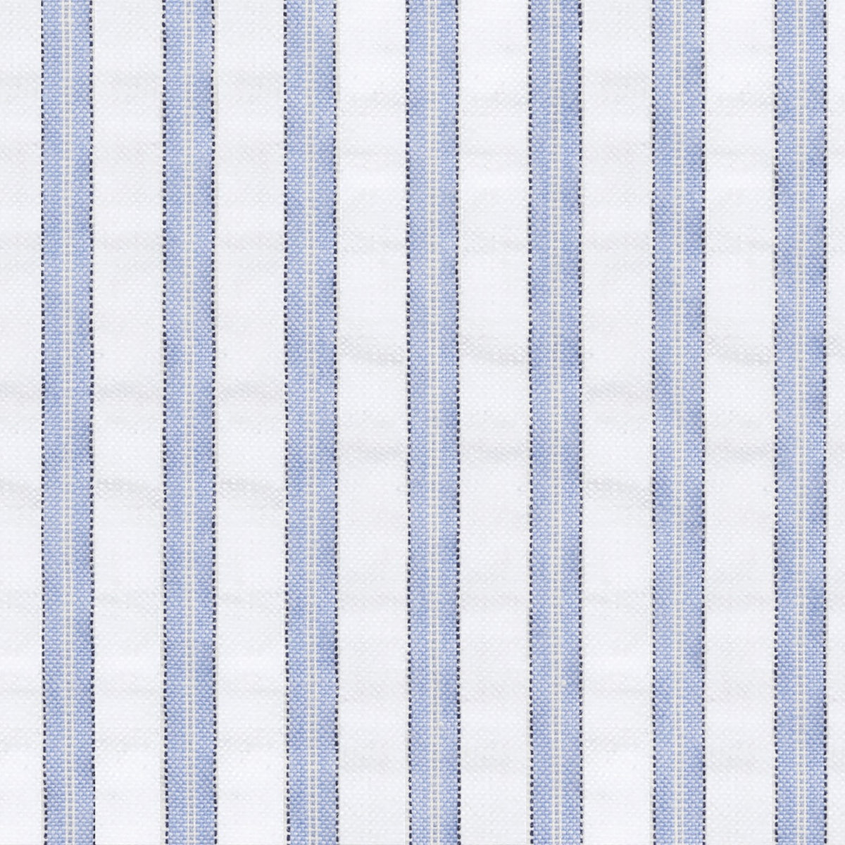 Matteo Duvet Cover in Azure styled on a bed
