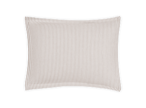 Matteo Sham in Bark, Standard 21" W x 27" L, plus 1" flange