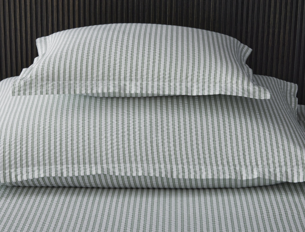 Matteo Sham fabric and flange detail