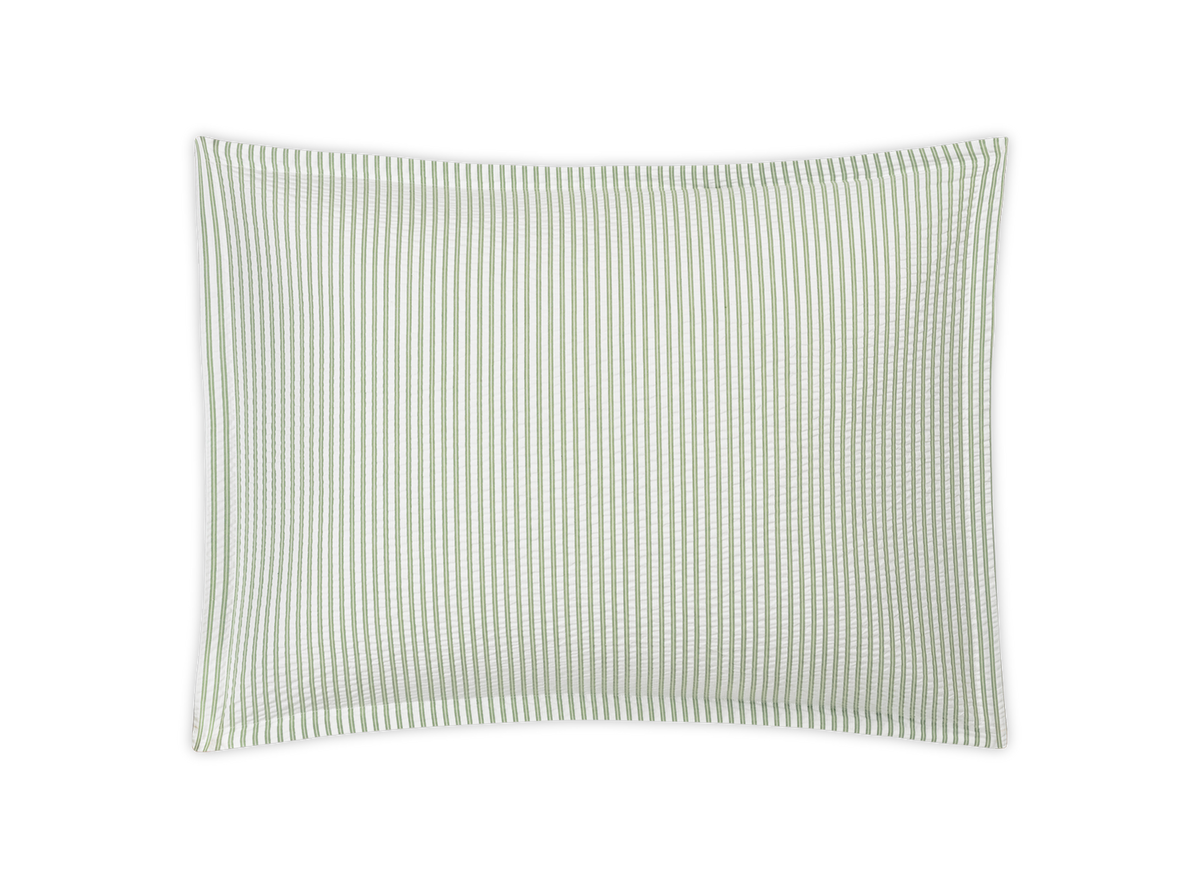Matteo Sham in Palm, Standard 21" W x 27" L, plus 1" flange
