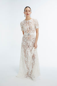 Maxine Maxi Dress in White