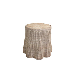 Scallop Round Side Table