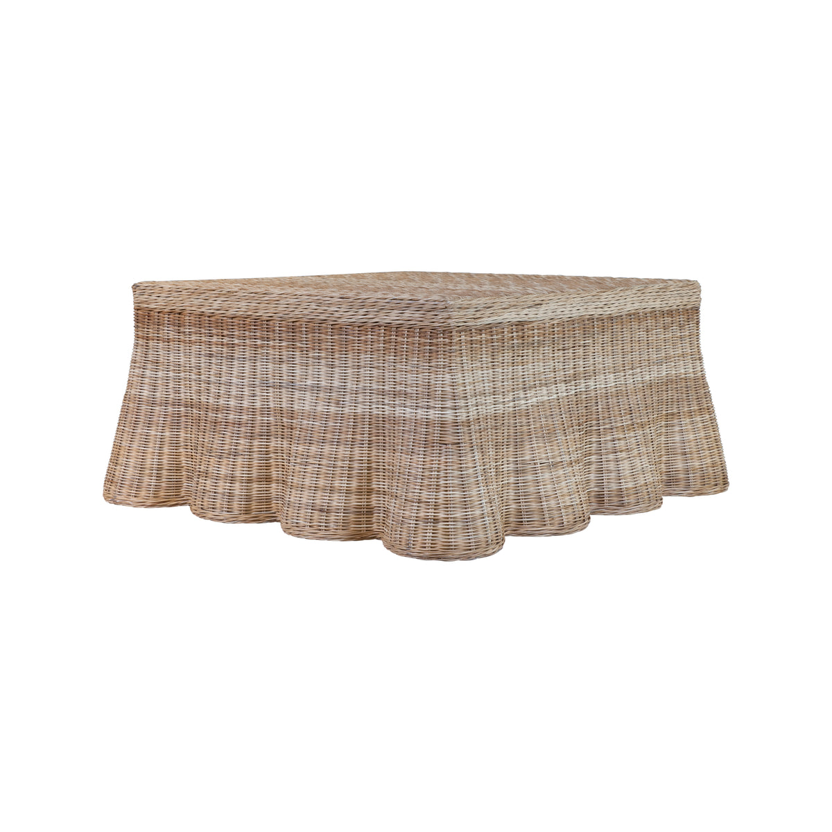 Scallop Square Coffee Table