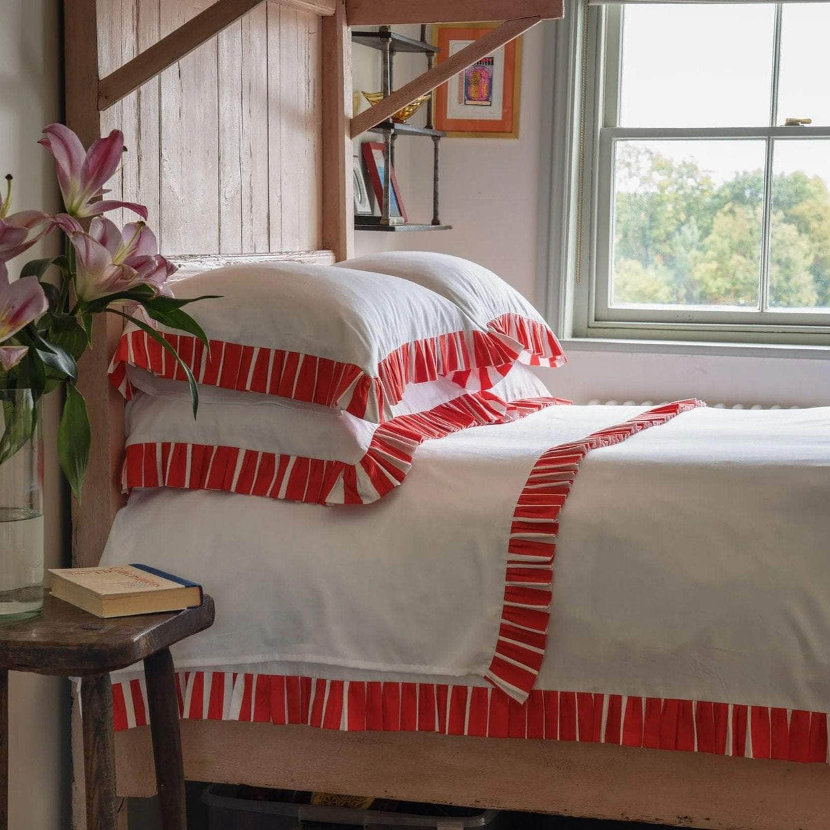 Candy Cane Bedding Bundle - UK Super King