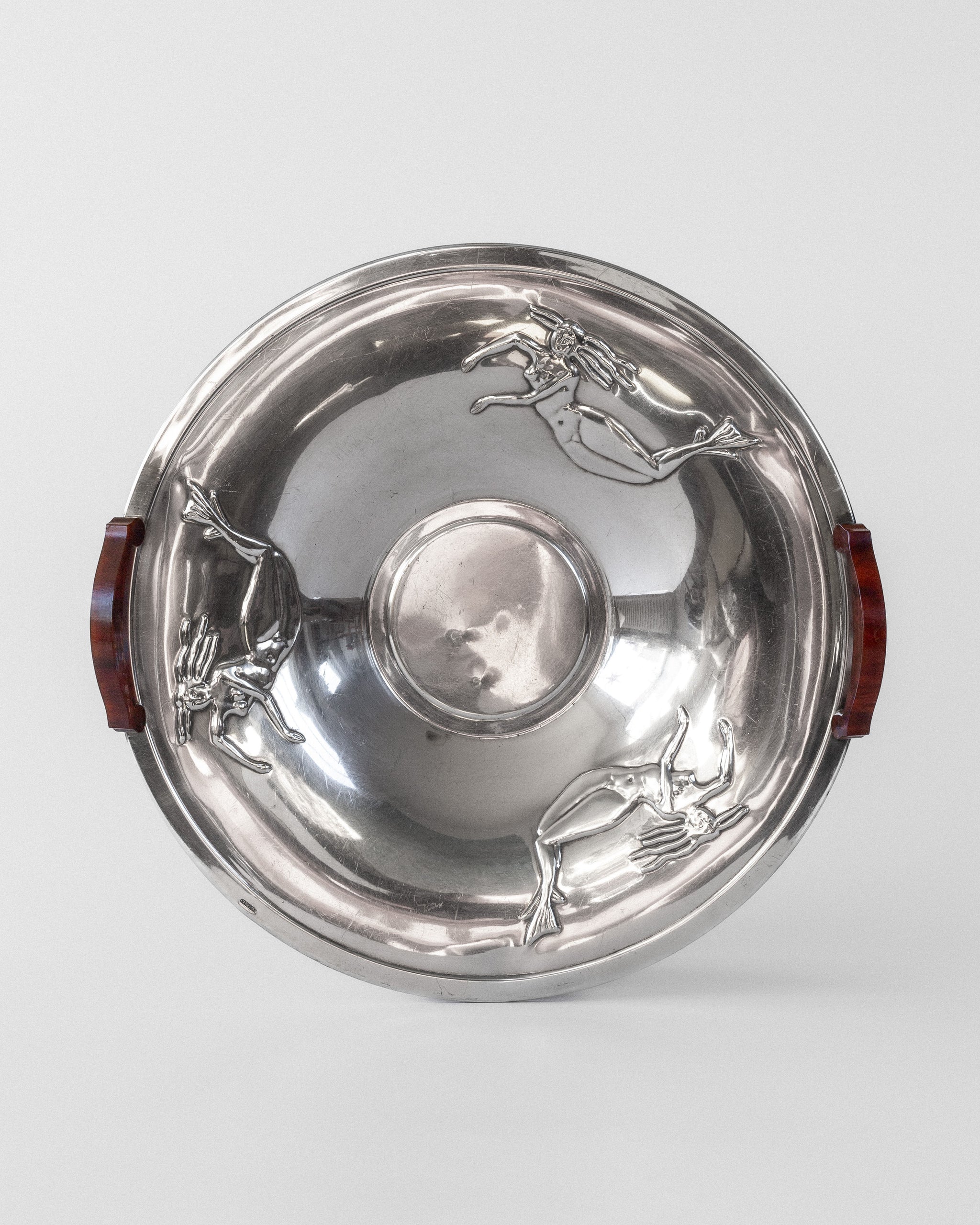 Decorative Silver-Plated Dish | Sweden, 1930s