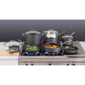 Chef's Classic® Nonstick Hard Anodized Cookware 13-Piece Set in Black