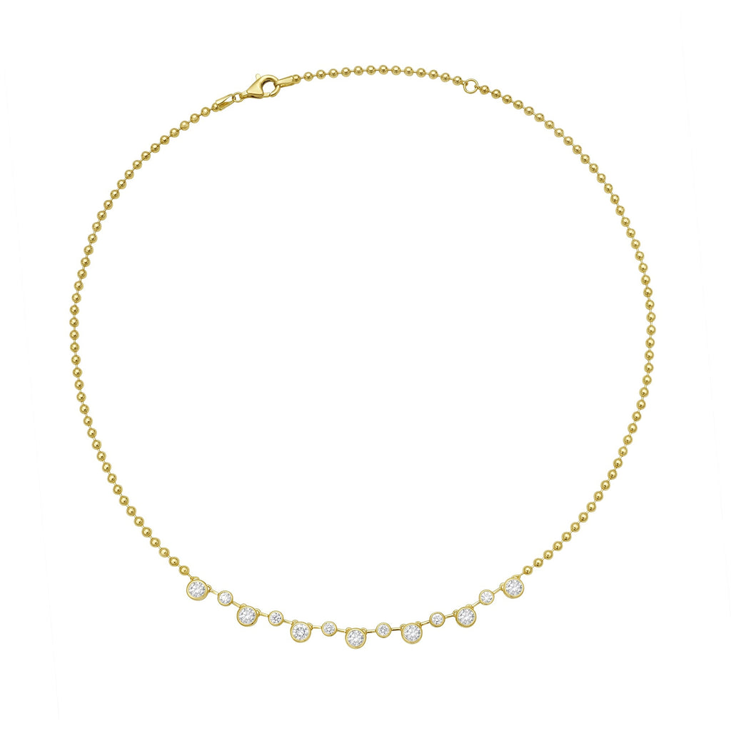 Mia Diamond Necklace - Jewelry - RUCHI New York