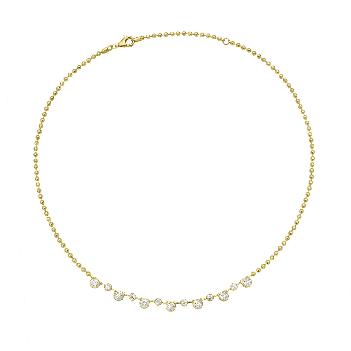 Mia Diamond Necklace - Jewelry - RUCHI New York