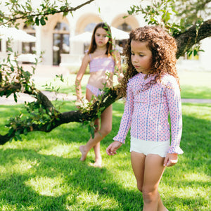 Girls’ Rosa Vine Rashguard Set