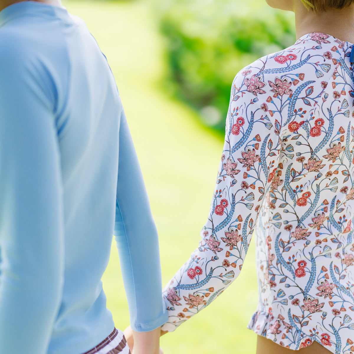 Girls’ Mercado Bloom Rashguard One Piece