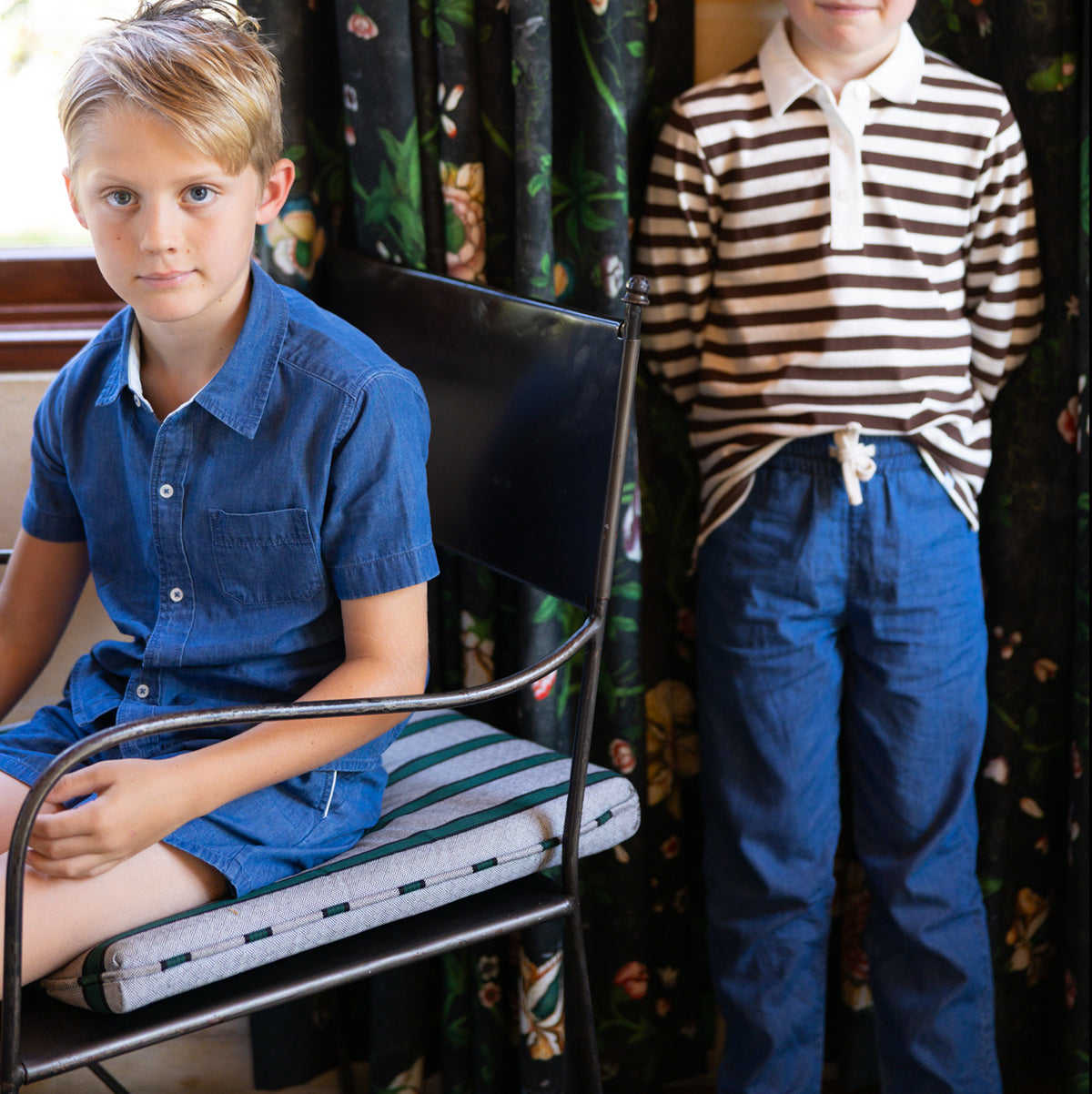 Boys’ Chambray Pant
