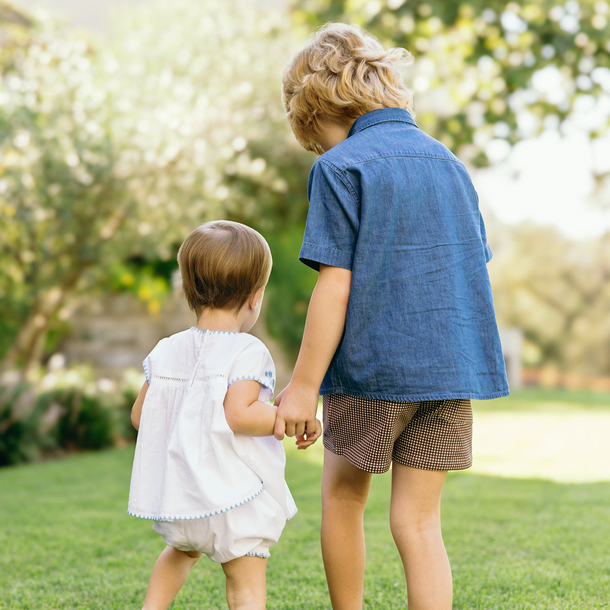 Boys’ Chambray Short Sleeve Button Down Shirt