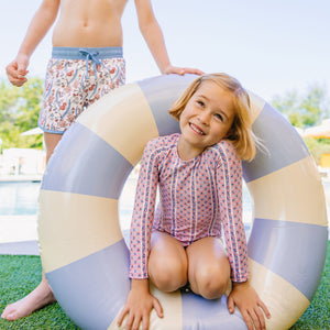 Girls’ Rosa Vine Rashguard One Piece