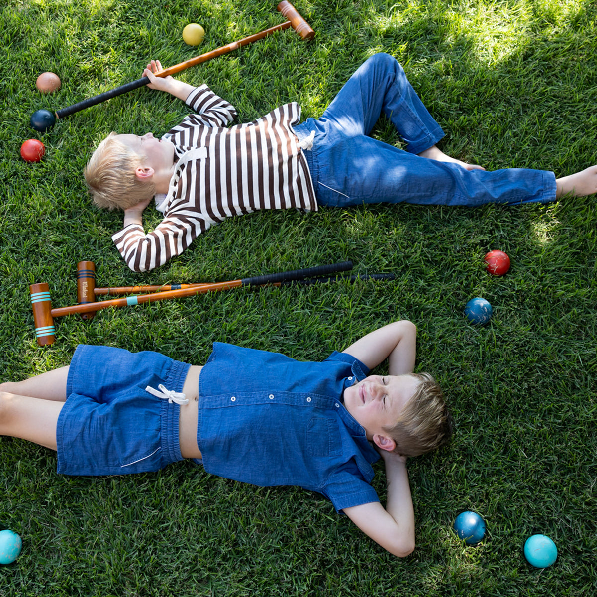Unisex Cocoa Stripe Rugby Shirt