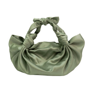 Matcha Green NLA Silk Knot Bag