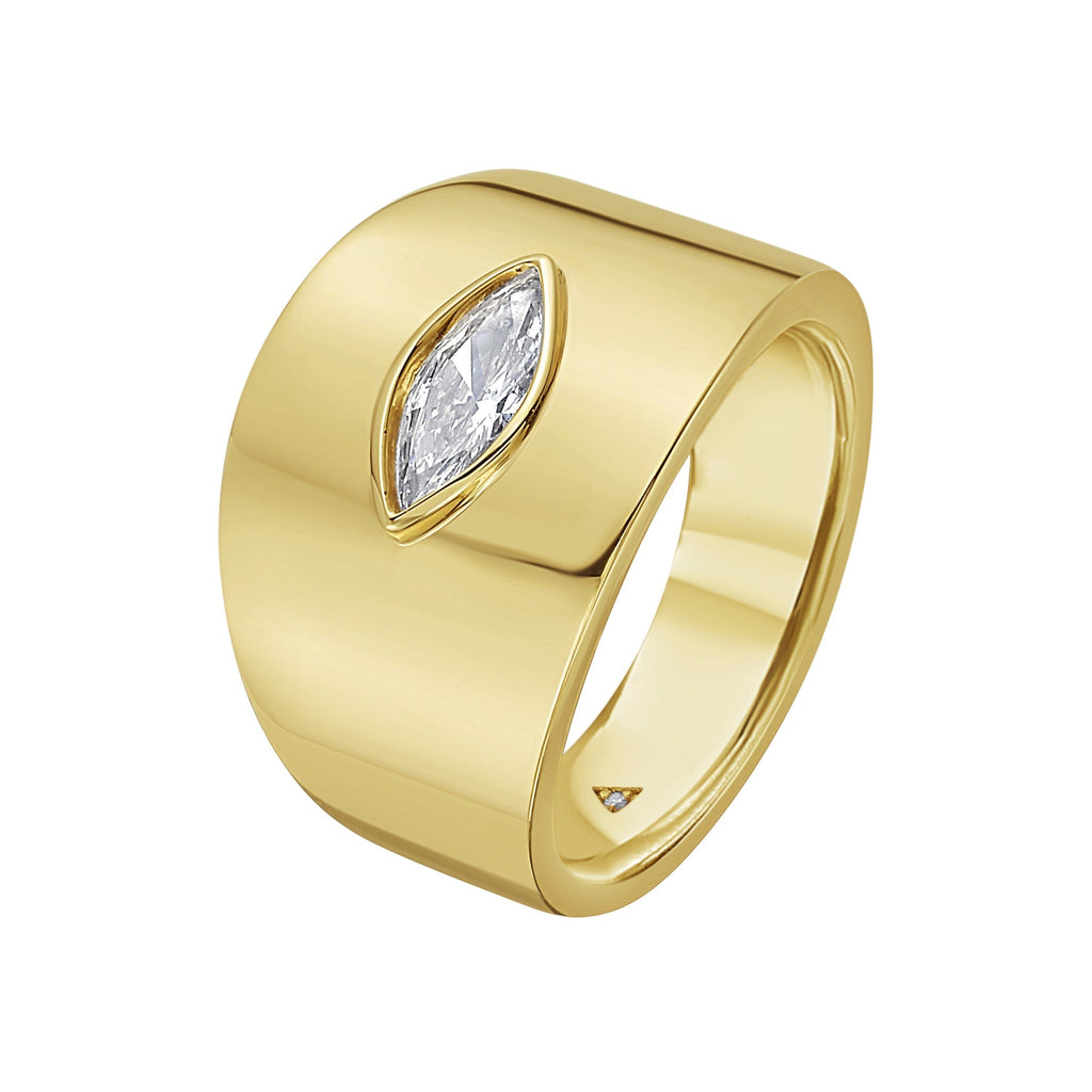 Mistral Diamond Band - Jewelry - RUCHI New York