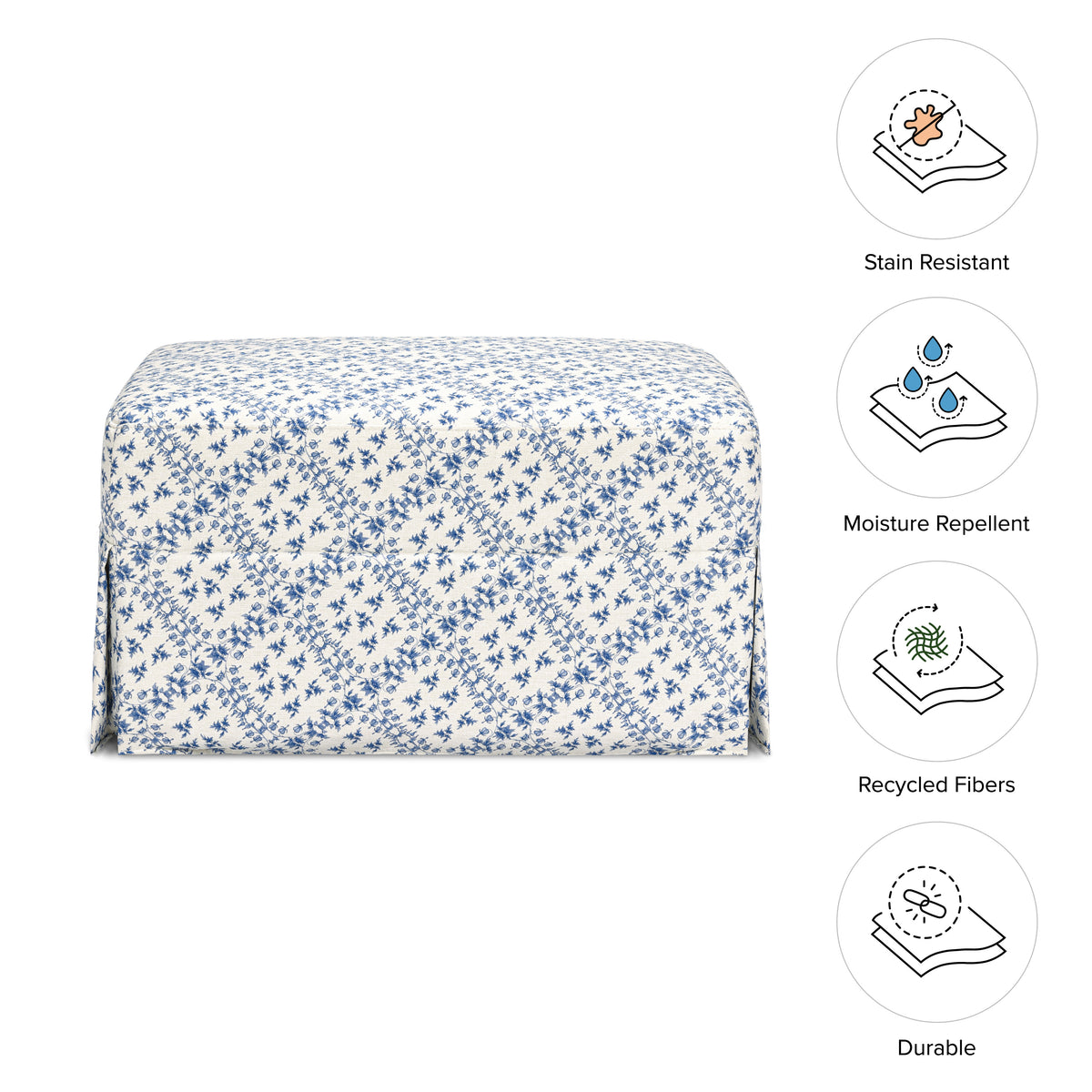 Sarah Flint x Namesake Crawford Gliding Ottoman