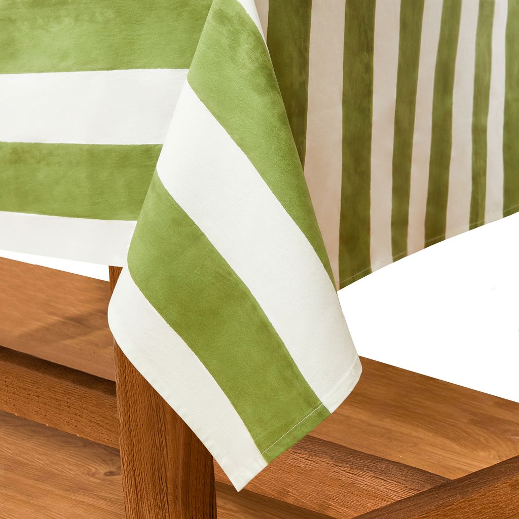 St. Tropez Tablecloth in Vert