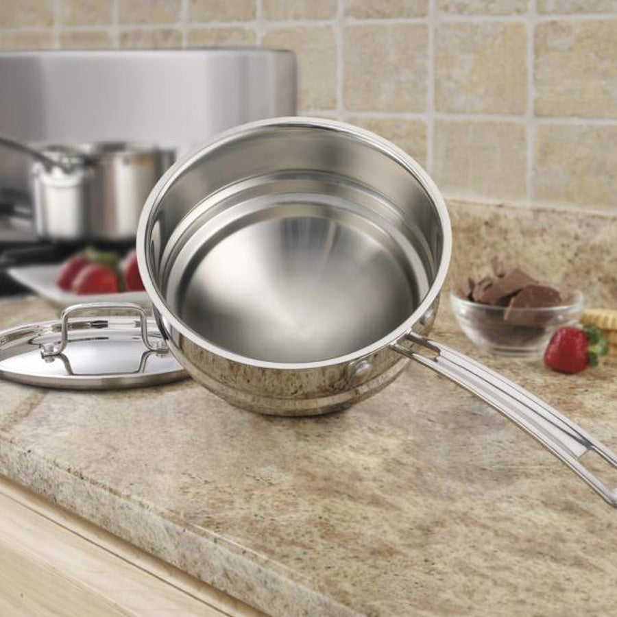 Double Boiler in Stainless Steel