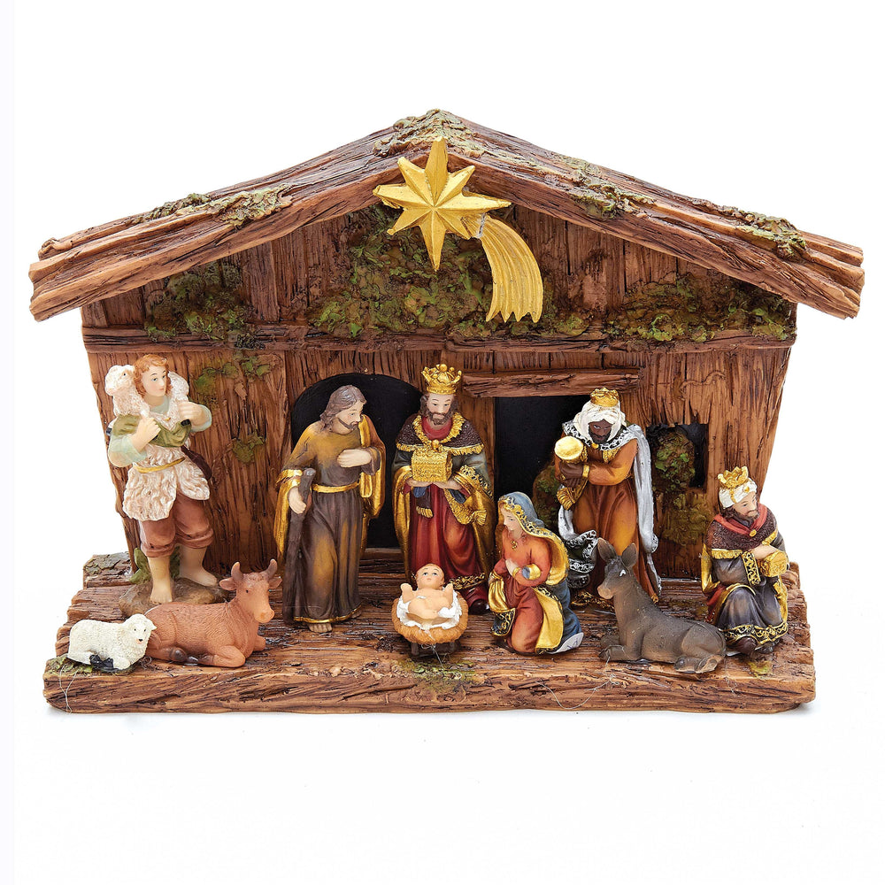 Nativity Figurines, Set of 11