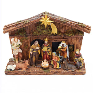 Nativity Figurines, Set of 11
