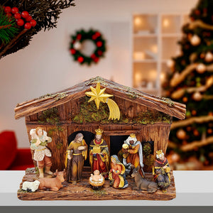 Nativity Figurines, Set of 11